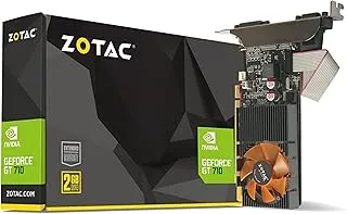 ZOTAC Gaming GeForce GT 710 DDR3 2GB 64bit PCIe 2.0 Graphics Card with FanSink, GeForce Experience & 5 Years Warranty (2 Years Warranty + 3 Years Extended Warranty)