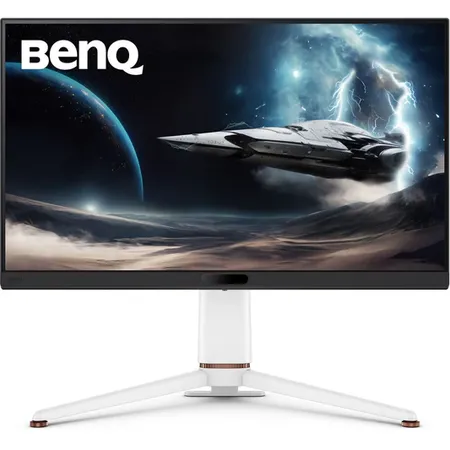 BenQ MOBIUZ EX271Q 27 Inch 2K 180Hz 1ms Gaming Monitor, AI Detail Enhancement, DP 1.4, HDMI 2.0, 65W USB-C, 95% P3, DisplayHDR 400, AMD Freesync, KVM, Pixsoul Engine, Remote Control, Best for AAA Games