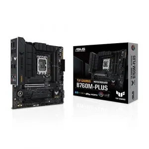 Asus TUF Gaming B760M-PLUS Motherboard Supports Intel 12th, 13th & 14th Gen Processors
