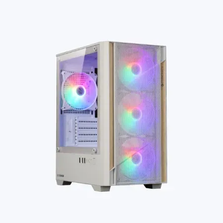 Zebronics Zeb Ember Gaming Cabinet (White)
