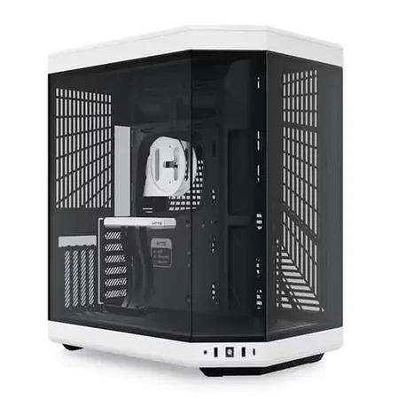 Hyte Y70 E-Atx Mid Tower Cabinet (Black And White) (CS-HYTE-Y70-BW)