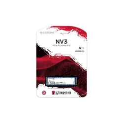Kingston NV3 4TB Gen4.0 NVMe M.2 Internal SSD (SNV3S-4000G)