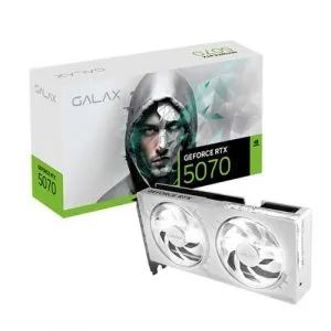 GALAX GeForce RTX 5070 1-Click OC 12GB GDDR7 192-bit White Graphic Card