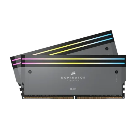 Corsair DOMINATOR TITANIUM RGB 64GB (2x32GB) DDR5 DRAM 6000MHz CL30 (CMP64GX5M2B6000Z30)
