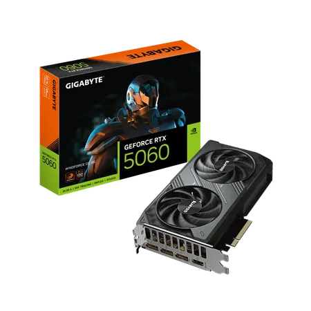 Gigabyte GeForce RTX 5060 WINDFORCE OC Graphics Card