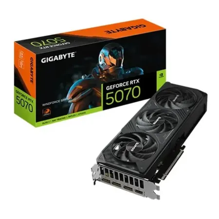 Gigabyte Nvidia GeForce RTX 5070 Windforce SFF 12GB GDDR7 Triple Fan Graphics Card