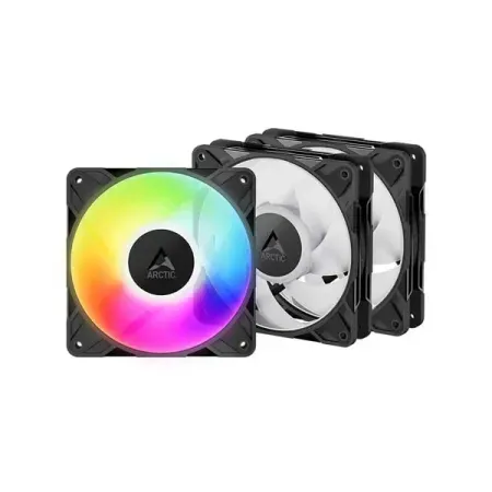 Arctic P12 Pro ARGB Cabinet Fan 3 Pack Black (ACFAN00310A)