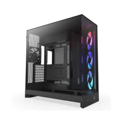 NZXT H9 Flow RGB ATX Mid Tower Cabinet Black (CM-H92FB-R1)