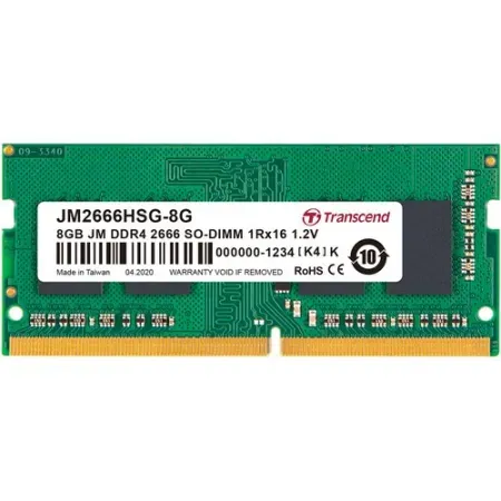 Transcend 8GB JetRam DDR4 2666 MHz CL19 SO-DIMM Memory Module