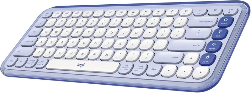 LOGITECH POP ICON BLUETOOTH KEYBOARD WHITE