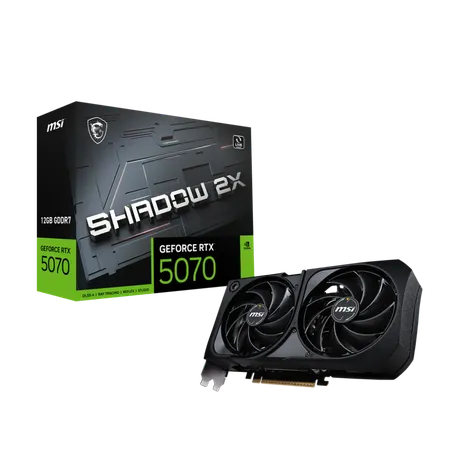 MSI RTX 5070 Shadow 2X OC 12GB GDDR7 Graphics Card