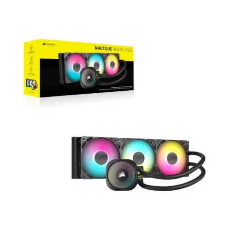 Corsair NAUTILUS 360 RS ARGB Liquid CPU Cooler - B...