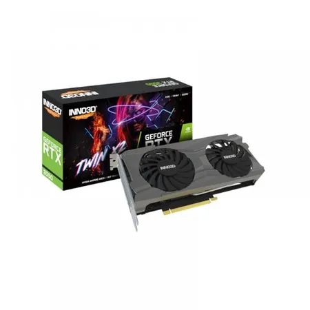 INNO3D Nvidia Geforce RTX 3050 Twin X2 8Gb Gddr6 128-Bit Pci-E 4.0 Integrated Gaming Graphics Card – N30502-08D6-1711Va41