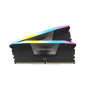 Corsair VENGEANCE RGB 32GB (1x32GB) DDR5 DRAM 5200MHz CL40 (CMH32GX5M1B5200Z40)