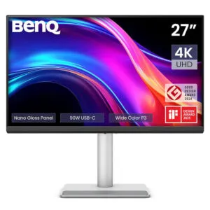 BenQ MA270UP 27 Inch 4K 99% sRGB, 95% P3, IPS Nano Gloss Monitor for MacBook