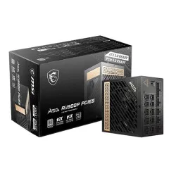 MSI MEG Ai1300P PCIE5 1300W 80+ Platinum Fully Mod...