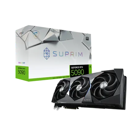 MSI GeForce RTX 5090 Suprim Liquid OC 32GB Nvidia Graphic Card