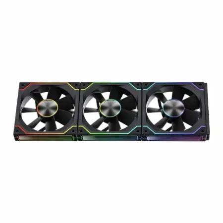 Ant Esports Shiftflow 120mm ARGB 3 Pack Case Fan Kit (Black)