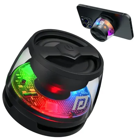 Portronics POR 2671 Nadya 6W Magnetic Bluetooth Speaker with Magsafe Mobile Stand