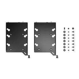 Fractal Design Type D Tray Kit Dual Pack for 3.5”/2.5” HDD/SSD – Case Accessory