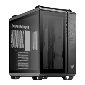 ASUS TUF Gaming GT502 Gaming Case ATX Mid Tower (Dual Chamber Design, Tool-Free Side Panels, USB 3.2 Gen 2 Type-C Front Panel, 4 ARGB Case Fans)
