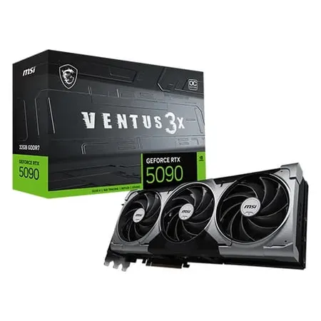 MSI GeForce RTX 5090 Ventus 3X OC 32GB GDDR7 Graphics Card