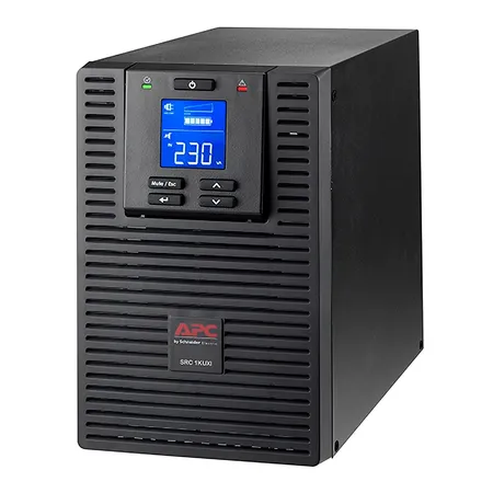 APC SMART-UPS SRC1KI-IN - 1000VA/ 800W | 230V | 4X INDIA 3-PIN 6A OUTLETS | VISUAL LED AND AUDIBLE ALARMS | ENERGY EFFICIENT | 2 YEARS WARRANTY | COMPATIBLE IN HARSH ENVIRONMENT