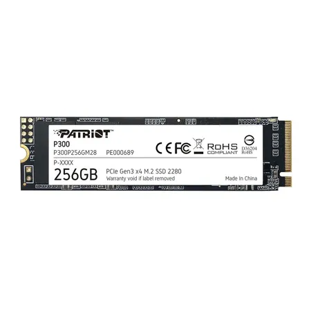 PATRIOT P300 256GB M.2 NVMe Internal Solid State Drive ( SSD )