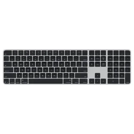 Apple Magic Keyboard with Touch ID and Numeric Keypad for Mac models with Apple silicon (USB‑C) – US English – Black Keys