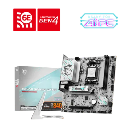 MSI B840M Gaming Wifi6e DDR5 AMD Motherboard