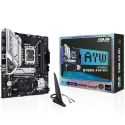 Asus B760M-AYW Wi-Fi Intel LGA 1700 Socket DDR5 Micro ATX Motherboard