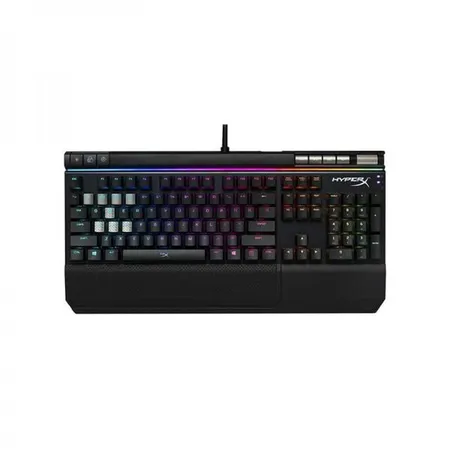 HYPERX Alloy Elite RGB Full Size Mechanical Wired Gaming Keyboard ( Black ) ( Cherry MX Brown Switch )