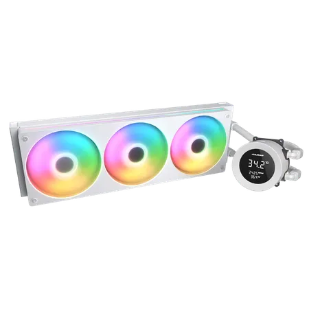COUGAR Poseiden Vistek ARGB 360mm CPU Liquid Cooler ( White )