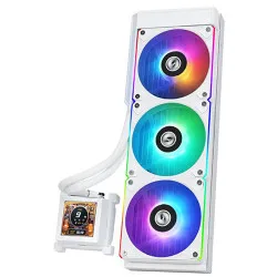 Lian Li Hydroshift LCD 360R AIO CPU Liquid Cooler White (G89.GHSLCD36RW.IN)