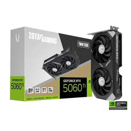 ZOTAC GAMING GeForce RTX 5060 Ti 8GB Twin Edge Graphics Card