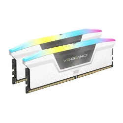 Corsair Vengeance RGB DDR5 32GB (2 x 16GB) DDR5 6000 White (CMH32GX5M2E6000Z36W)