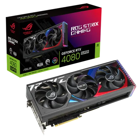 ASUS ROG Strix GeForce RTX 4080 SUPER 16GB GDDR6X OC Edition Graphic Card ROG-STRIX-RTX4080S-O16G-GAMING