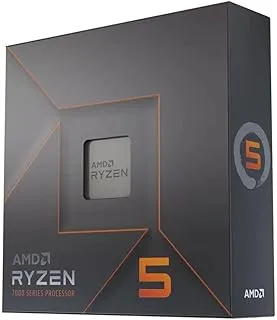 AMD 7000 Series Ryzen 5 7600X Desktop Processor 6 cores 12 Threads 38 MB Cache 4.7 GHz Upto 5.3 GHz AM5 Socket (100-100000593WOF)
