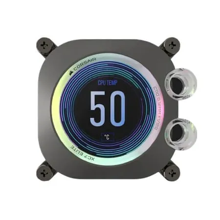 CORSAIR iCUE XC7 RGB ELITE CPU Water Block (1700/AM5) – Stealth Gray