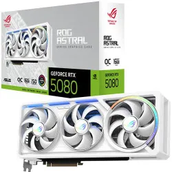 Asus ROG Astral GeForce RTX 5080 16GB GDDR7 WHITE OC Edition