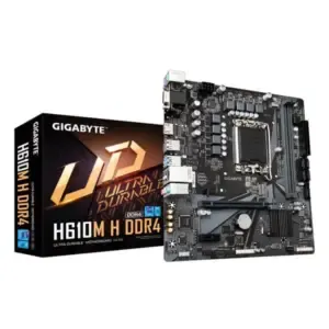 GIGABYTE H610M-H DDR4 Intel H610 LGA 1700 Micro-ATX Motherboard