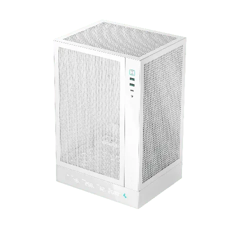 DeepCool CH170 WH Digital Mini ITX Computer Cabinet - White