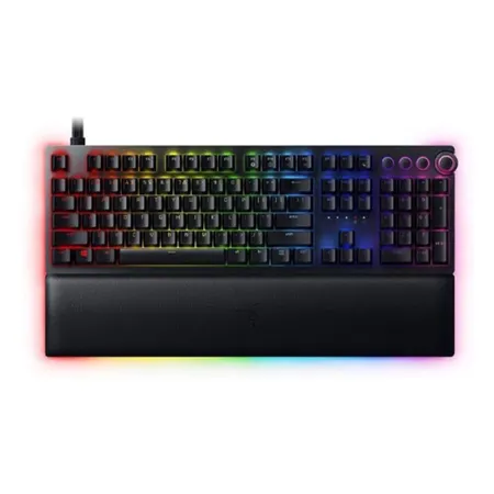 RAZER Huntsman RGB Full Size Opto-Mechanical Wired Gaming keyboard ( Quartz ) ( Razer Light and Clicky Switch )
