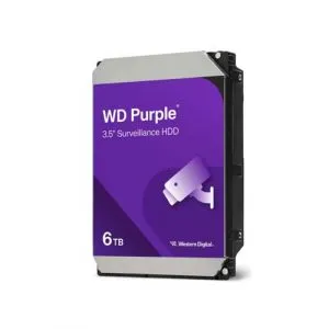Western Digital Purple 6TB 3.5" SATA 6 Gb/s Internal Surveillance Hard Disk Drive
