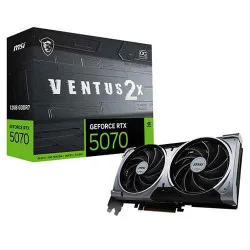 MSI RTX 5070 Ventus 2X OC 12GB GDDR7 Graphics Card (G5070-12V2C)