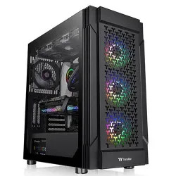 Thermaltake Versa T27 TG ARGB Mid Tower Chassis (Black)