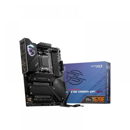 MSI MPG X670E CARBON WIFI DDR5 AM5 AMD Ryzen 7000 Series Wi-Fi 6E ATX Motherboard