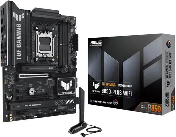 ASUS TUF Gaming B850-Plus WIFI AM5Socket ATX AMD B850 Chipset DDR5 Motherboard for Desktop