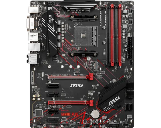 MSI B450 GAMING PLUS MAX AMD AM4 MOTHERBOARD
