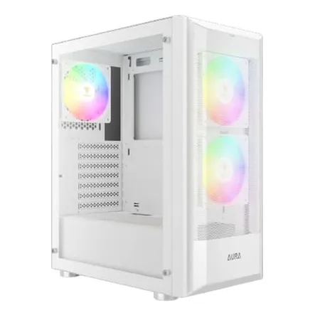 Gamdias Aura GC6 WH ARGB White ATX Mid Tower Case